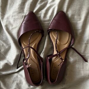 Apt. 9 Women's Dark Burgundy Flats